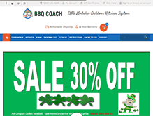 Tablet Screenshot of bbqcoach.com